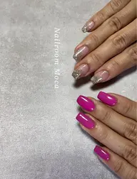 オフ+1カラーorラメグラデ🌼