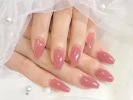 ［練習モデル］3月末までの施術🫧ワンカラーorラメグラデーション💛