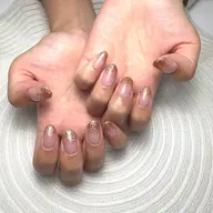 《ハンド》グラデーションorラメグラデ（ベースクリア）💅オフあり・なし