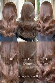 水光感うる艶カラー💎+補修ケアトリートメント🫧✨