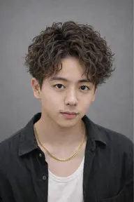 【ご新規様限定‼️】［統括ディレクター料金］カット+波巻きパーマ【京都/北大路/メンズ】