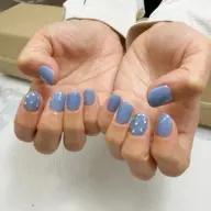 【オフ無し】ジェルワンカラーワンポイント