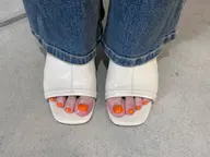 【フットネイル】ワンカラー（オフあり）🧸