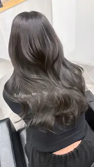 艶髪ワンカラー+髪質改善トリートメント+ストレートorコテ巻き仕上げ🎀