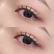 【上下エクステ】フラットラッシュ80、100、120本➕下まつげエクステ💜