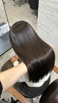 矯正と相性抜群⭐️似合わせcut+髪質改善color🫧+集中コーティングトリートメント⭐️