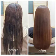 【髪質改善】全体カット＋6ステップのシルクトリートメント