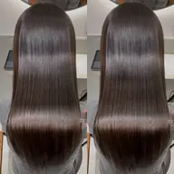 【✨人気NO.2✨くせ毛解消美髪コース】プラチナ縮毛矯正+カット+髪質改善トリートメントプレゼント🌟💞