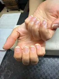 グラデーションネイルorフレンチネイル オフなし 研修メニュー 【3回目以降の方】