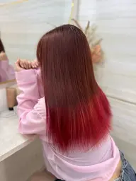 【2色楽しみたい方必見🦋】裾ブリーチカラー+保湿トリートメント付き💎💎