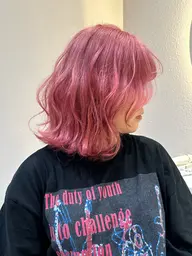 【☀️成人式、クリスマスに向けてハイトーン☀️】ブリーチカラー＋トリートメント🩵