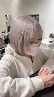 【土日祝限定✨】ダブルカラー+ハホニコトリートメント+前髪カットor毛先カット