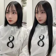 《🉐ミニモ限定特別価格‼️》【ワンホン仕上げ💋】暗めワンカラー＆シールエクステ80本