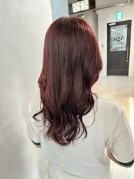 クオルシアカラー＋カット「ショートスタイル不可❌」