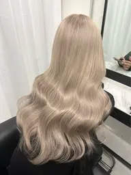 【エクステ＆カラー】シールエクステ60本＋カット＋カラー +TR¥20800