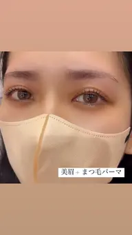 まつ毛パーマ
