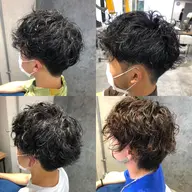 【メンズの方オススメ】　　　　　　　　　　　　　　　　　　　💈メンズスパイラルパーマ+カット(トリートメント付)💈