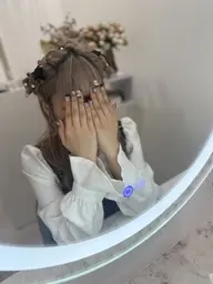 🍓🍼クリエイティブヘアセット🍓🍼《編み込み装飾品つけ放題》👼🏻カチモリ ☁️ 編みおろし ☁️結婚式ヘア