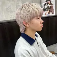 🚹 メンズカット ＋ ダブルカラー ( ケアブリーチ )