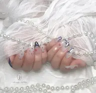 【HANDオフ無し】120分アート（ストーン、パール、シールつけ放題）［8~10本］