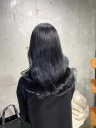 🇰🇷韓国好き必見🇰🇷【ワンカラー】💙韓国風ブルーブラック💙