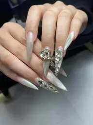 チップ長さ出し持ち込みデザイン（6本)