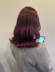 ブリーチなしWcolor＋美潤トリートメント☘️