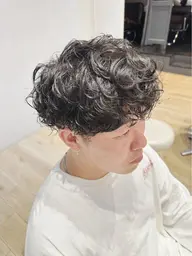 ✨2回目以降の方限定✨メンズカット+パーマ
