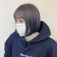 【ストケアコース】カット＋カラーリング＋ナチュラルストレートパーマ＋ヘアマスクトリートメント