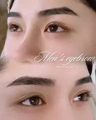 メンズ眉（wax＋パーマ）10%off★¥7,700→¥6,930