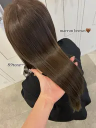 【おすすめNo.1💐】髪質改善カラー+似合わせカット+トリートメント