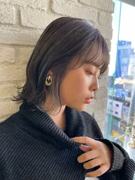 【印象を変えたい人必見❣️】 ⭐️巻いて可愛い！インナーカラー⭐️+似合わせカット✂️ 🫧うるつやトリートメント付き