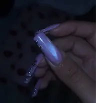 💠long マグネットネイル🩵/長さだしあり☮️