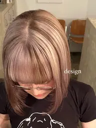 【U29/迷ったらこれ！】ケアブリーチ込デザインカラー🍐