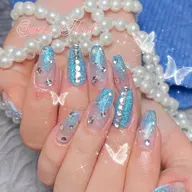 オフなし💫💫スカルプ長さだし+持ち込みデザイン【ジェルオフ+500円】