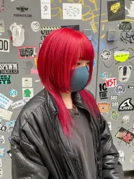 ⭐️シングルヘアカラー&艶髪髪質改善⭐️サラサラ艶髪になります！⭐️