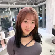 【縮毛矯正・黒染め履歴の方でも叶う】🩵ハイトーンルーツカラー🩵ケアブリーチ使用🪄+うる艶tr🫧🫧