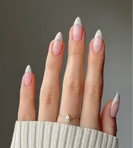 💋フレンチネイル【ベース色付け】【本店ソフトジェルオフ無料他店¥500】