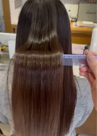 “クセ・うねり・広がり”髪のお悩み解決💡酸性ストレート✨