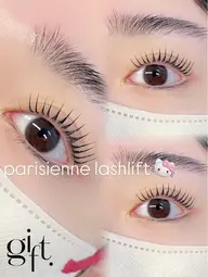 《人気No.1✨》パリジェンヌラッシュリフト¥4500🐩❤︎束感コーティング付き♡