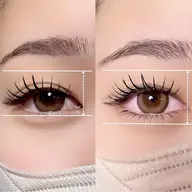 《中顔面短縮✧︎*。》🦋マツエク下のみ🦋両目40本まで(1本¥110円)