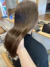 似合わせカット＋縮毛矯正髪質改善ストレート