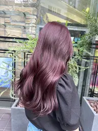 【人気No.1✨12月限定クーポン】艶カラー＋トリートメント付き