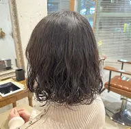 レディースカット＋パーマ🌀🌈
