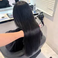 🖤黒染めじゃない暗染めカラー限定クーポン🖤艶髪染めカラー＋オリジナルトリートメント𖤐  ̖́-‬