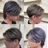 【minimo特別価格】☘️デザインcolor☘️メンズ×バレイヤージュorハイライトカラー