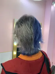 【🩶⛓メンズ限定⛓🩶】1回ブリーチ➕カラー➕髪質改善トリートメント➕似合わせカット