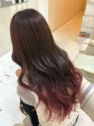 【ミニモ学割】U24👩🏼🎓🌸 デザインカラー、エンドカラー、グラデーションカラー🌈