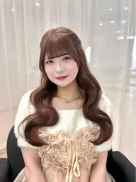 盛れる前髪&流れる顔周りカット💭🤍