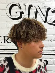 平日限定【men's】cut+perm